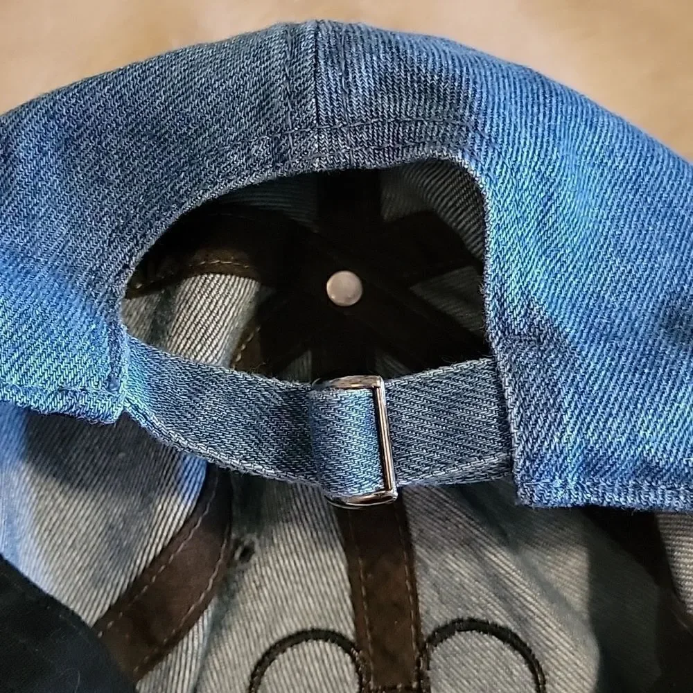 DISNEY RETRO DENIM BASEBALL CAP HAT, FOR AGES 14 AND UP